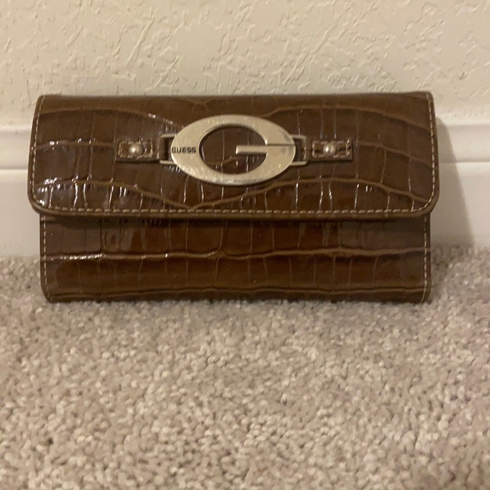 Brown guess wallet